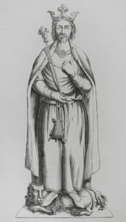 Charles the Simple, (879-929), King of West France, (898-922), 16th century (1878).  Creator: Unknown.