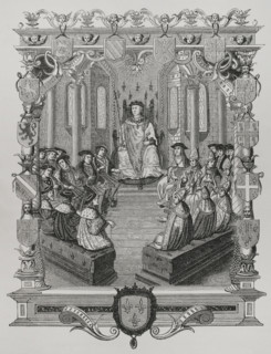 Trial of the Constable of Bourbon before the court of Peers of France, 1523 (1729) (1878). Creator: Unknown.