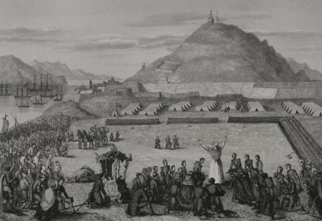 Liberal revolutions of 1848, (1856). Creator: Antonio Roca Sallent.
