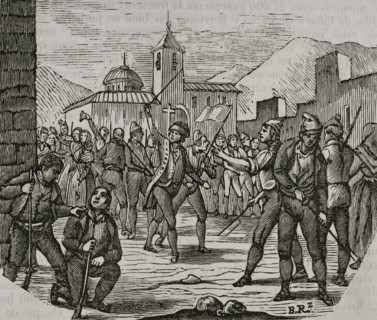Biscayan uprising, War of Roussillon, (1793-1795), 1851.  Creator: Unknown.
