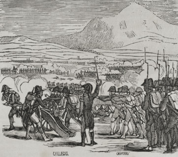 Battle of Mas Deu, (May 19, 1793), War of Roussillon, (1793-1795), 1851.  Creator: Unknown.