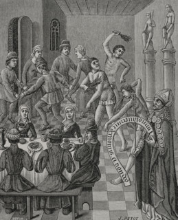 Heresy of the Flagellants, 15th century, (1877).  Creator: Unknown.
