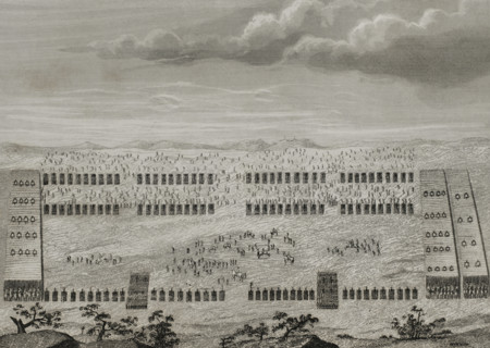 An army during the Roman conquest of the Iberian Peninsula, 1852. Creator: Unknown.