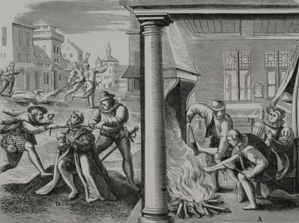 French Wars of Religion, 16th century, (1587), 1877.  Creator: Unknown.