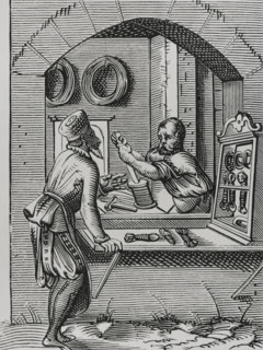 Wire worker, 16th century, (1878).  Creator: Unknown.