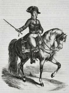 José de Palafox y Melci, 1st Duke of Zaragoza, (1775-1847), Spanish general at Peninsular War, 1853. Creators: Eusebio Zarza, Bernardo Rico.