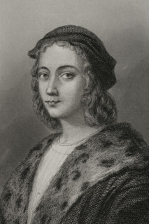 Raphael, (1483-1520), Italian Renaissance artist, 1856. Creator: Charles Geoffroy.