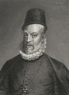 Philip II, (1527-1598), King of Spain (1556-1598), 1856.  Creator: Charles Geoffroy.