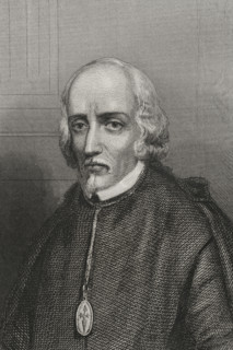 Pedro Calderón de la Barca, (1600-1681), Baroque Spanish writer of the Golden Age..., 1856.  Creator: Charles Geoffroy.