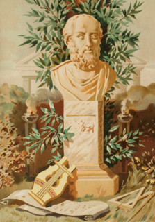 Plato, (428/427 BC-348/347 BC), Greek philosopher, 1882.  Creator: Unknown.