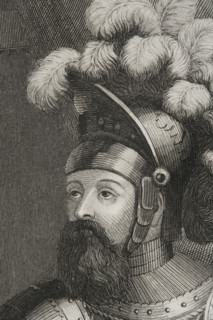 Wilfred I the Hairy, (840- 897), Count of Barcelona, Cerdanya, Urgell, Girona and Besalú, 1853.  Creator: Antonio Roca Sallent.