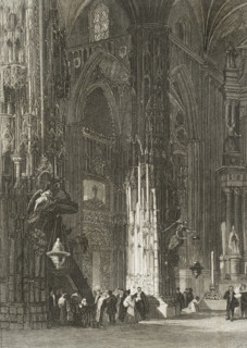 Jerez de la Frontera Cathedral, Province of Cadiz, Andalusia, Spain, 1853. Creator: Antonio Roca Sallent.