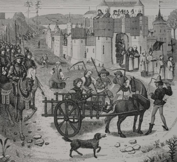 The Infante Ferdinand of Portugal, Count of Flanders, taken prisoner at the Battle of Bouvines...121 Creator: Unknown.