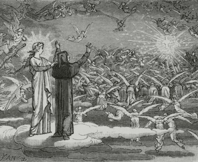 The Divine Comedy, (1307-1321): The Paradise, 1888. Creator: Jean Edouard Dargent.