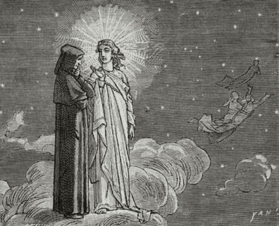The Divine Comedy, (1307-1321): The Paradise, 1888. Creator: Jean Edouard Dargent.