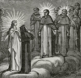 The Divine Comedy, (1307-1321): The Paradise, 1888.  Creator: Jean Edouard Dargent.