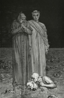 The Divine Comedy, (1307-1321): Inferno (Hell), 1888. Creator: Jean Edouard Dargent.
