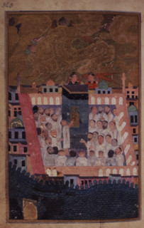 Pilgrims in Mecca, 1411. Creator: Unknown.