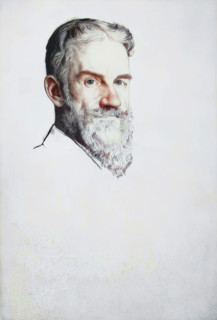 George Bernard Shaw, 1907. Creator: William Strang.