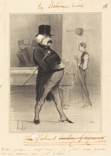 L'Ex-Colonel, 1842. Creator: Honore Daumier.