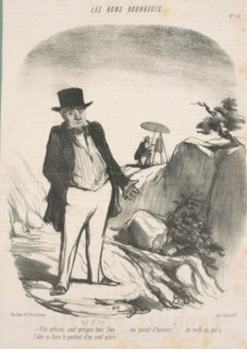 Ces artistes sont presque tous fous..., August 27, 1847.  Creator: Honore Daumier.