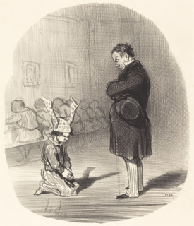 Les Suites d'une Insurrection, 1849. Creator: Honore Daumier.