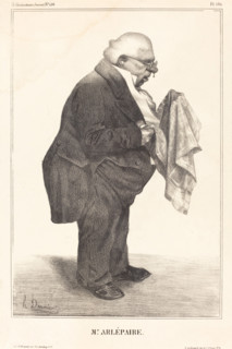 Mr. Arlépaire, 1833. Creator: Honore Daumier.