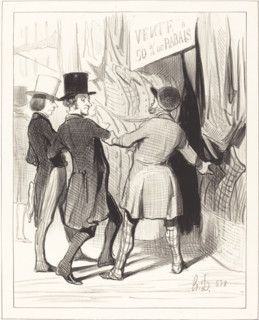 Entrez Messieurs..., 1844.  Creator: Honore Daumier.