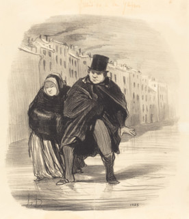 Tu m'reprendras encore toi..., 1848.  Creator: Honore Daumier.
