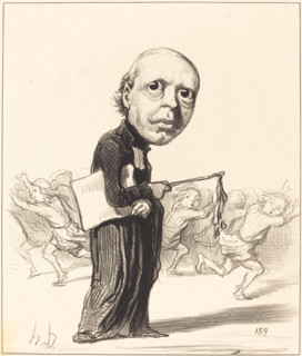 Pierre Louis Parisis, 1849. Creator: Honore Daumier.