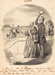 Allons bon!... voilà les Grafignons..., 1845. Creator: Honore Daumier.