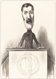 Jules Bastide, 1849. Creator: Honore Daumier.