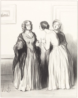 1er Bas Bleu - Profitons de l'occasion..., 1852.  Creator: Honore Daumier.