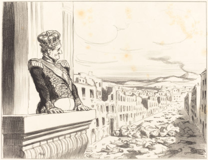 Le Roi de Naples, c1848. Creator: Honore Daumier.