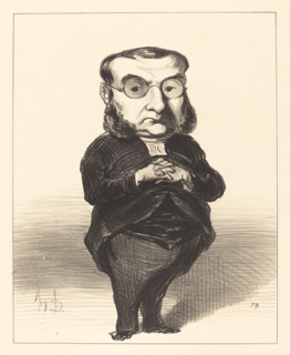 Coquerel, 1849. Creator: Honore Daumier.