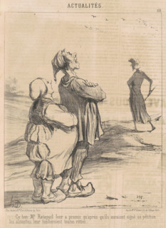 Ce bon M. Ratapoil leur a promis ..., 1851.  Creator: Honore Daumier.