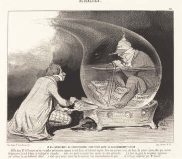Le Rajeunissement du Constitutionnel..., 1844. Creator: Honore Daumier.