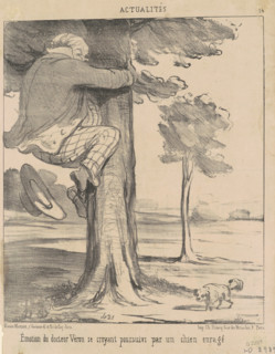 Émotion du docteur Véron ..., 19th century. Creator: Honore Daumier.