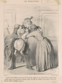 Le garde national Rifolard ..., 1848. Creator: Honore Daumier.