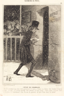 L'Acteur des Funambules, 1842. Creator: Honore Daumier.