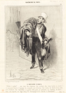 Le Marchand d'habits, 1842. Creator: Honore Daumier.