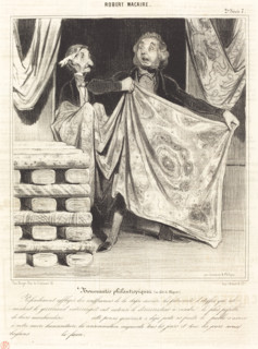 Nouveautés philantropiques..., 1841. Creator: Honore Daumier.