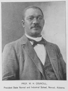 Prof. W. H. Councill; President State Normal and Industrial School, Normal, Alabama, 1902. Creator: Unknown.