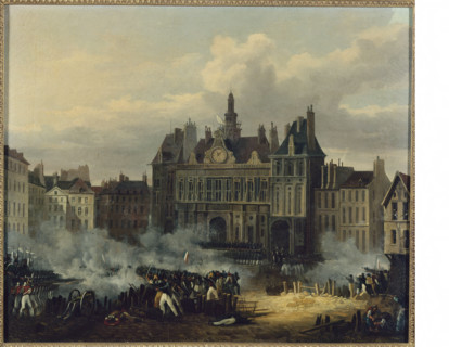 Assault on the Hotel de Ville, July 28, 1830, (c1830). Creator: Unknown.