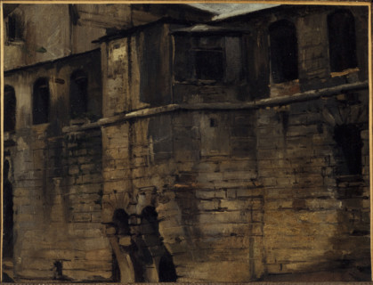 Vaults of the Hotel-Dieu in 1874, (1874). Creator: Lucien Etienne Melingue.