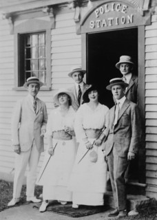 St. Cyr Party - Bar Harbor, Maine, c1914. Creator: Bain News Service.