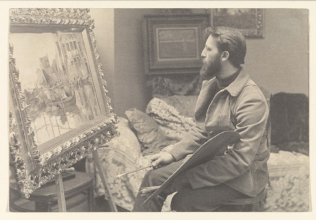 Frank Simon Herrmann, 1894. Creator: Alfred Stieglitz.