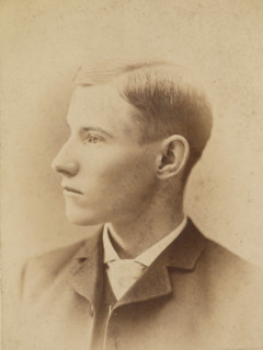Portrait of a young man, about 1885-1900. Creator: Chesley Brothers.