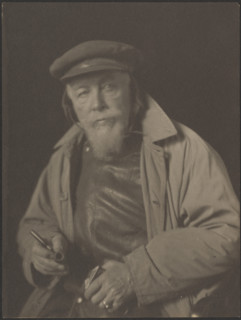 Bearded Man with Cap and Pipe (Probably an Old Sea Captain), 1920-1930. Creator: Doris Ulmann.