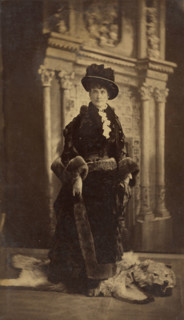 Portrait of Flora Livingston, 1884. Creator: Jose Maria Mora.
